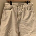 Mother The Ditcher Crop Cream Pants Denim Bottoms Women Size 29 Wide Leg Photo 5