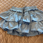 Day and moon blue ruffle skirt Size M Photo 0
