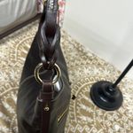 Dooney & Bourke Brown Leather Hobo Bag with Slouchy Design Photo 6