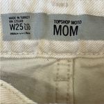 Topshop  Moto Mom Embroidered Floral Jeans Photo 5
