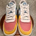 Nike Air Force 1 QS Low Gingham Pack - Multicolor W women’s size 12 men’s 10.5 Photo 2