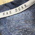 Rae Dunn Navy Camo NAMASTE Cropped Yoga Open Back Top M Photo 3