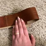 The Limited  Brown Buckle Elastic Back Belt - size L Photo 6