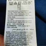 Old Navy  Women Blue Relaxed Buttoned Long Sleeve Blouse Mandarin Collar Size XXL Photo 13