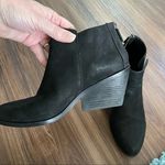 Eileen Fisher Black Suede Rear Zip Ankle Boots Booties Size 6.5 Shoes Photo 10