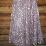 Mac Duggal 20402 Womens EMBELLISHED WRAP OVER ILLUSION LONG SLEEVE A LINE GOWN Photo 9