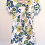 Energie π Floral cap sleeve scoop neck cotton top Photo 2