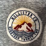 Hollister Embroidered "California" Long Sleeve Pull Over Hoodie Size Medium Photo 6