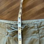 Poetry  cropped wide leg trouser green size US 8 100% cotton Photo 6
