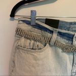 BLANK NYC  Ludlow Crop Girlfriend Belted Jeans Photo 3