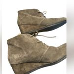 Michael Shannon  Rebeka SUEDE WEDGE ANKLE BOOTS Photo 5