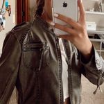 Macy's Faux Leather Jacket Photo 0