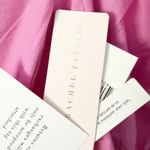 Rachel Parcell  | Puff-sleeve Peplum Top In Orchid Pink Fitted Romantic | Size 18 Photo 3