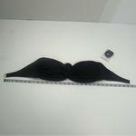 Kate Spade Kate‎ Spade Solid Sweetheart Bandeau Bra Swim Top Womens Size Large Black NWOT Photo 10