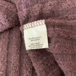 Altar'd State Altar’d State Ribbed Knit V Neck Long Sleeve Pullover Sweater Purple Small Photo 4