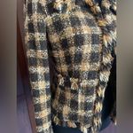 Walter Black and Carmel fringe‎ trim blazer Size 8 Photo 5
