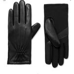 Isotoner Brand New  Women's Size L/XL Brown Genuine Leather Gloves Photo 0