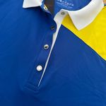 Lohla Sport Filippa Short Sleeve Polo Top Tennis Pickleball Blue, L, New Blue Size L Photo 3