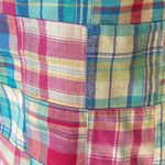 TAILOR VINTAGE Pink Patchwork Quilt Squares Mini Short Lined Skirt ~ Women's 4 Photo 4