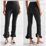 Opening Ceremony Women’s High Waist Ruffle Leg Black Trouser Dress Pant Size 12 Photo 1