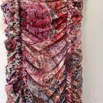 Marciano Paisley Print Ruched Dress Photo 1