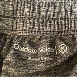 Outdoor Voices  Ladies heathered black jogger like athletic pants size M Run EUC Photo 2