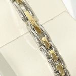 Bulova  Women's Boxed Gift Set Stainless Steel Watch 18” Necklace Set CZ NEW Photo 3