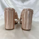 Free People X Jeffrey Campbell Venice Mule Heels 6.5 Twist Satin Feminine Chic Photo 3