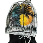 Handmade Reworked Savage Life Graphic T-Shirt Halter w/scrunchie Photo 10