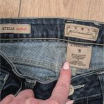 William Rast  Womens 29 Stella Bootcut Jeans dark denim faded wash made in USA Photo 2