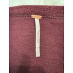 Free People  Forever Your Girl Baby Doll Top Long Sleeve Red Women's Size Large Photo 4