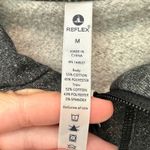 REFLEX | Gray Full Zip Hoodie Jacket Athletic Fit Sweatshirt | Medium Photo 3