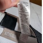 Chico's White Black Bold Geometric Print Single Button Casual Swing Jacket 1 M Photo 3