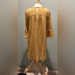 Hayden  Los Angeles bell sleeve Mustard Color ladies size large dress Photo 1