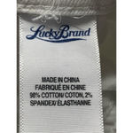 Lucky Brand 006  white denim jean sweet’n crop size 10/30 Photo 3