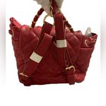 Badgley Mischka  MICRO MINI QUILTED VEGAN LEATHER BACKPACK Photo 4