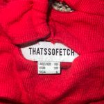 ThatsSoFetch Red  halter top Photo 2