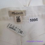 Madewell  The Tall Perfect Vintage Wide-Leg Crop‎ Jean Tile White, 30 TALL Photo 14