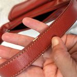 Jones New York  Vintage Red leather purse shoulder bag Photo 9