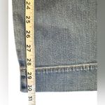 American Eagle  Womens Cargo Jeans Medium Wash Stretch Wide Leg Size 10 Regular Photo 5