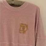 Disney Walt  world spirit  jersey longsleeve shirt pink and gold size M Photo 2