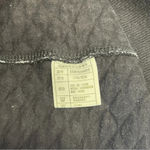 E.Land Club Quilted Logo Hoodie Women XS Varsity Long Sleeve Preppy Navy Blue. Blue Photo 5