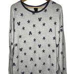 Disney Long sleeve Lounge Knit Top Gray Size Large Photo 1