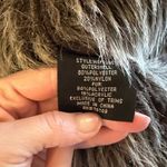 Vintage 2000’s Faux Fur Vest Embroidered And Embellished Size Small Brown Photo 5