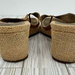 Timberland tan leather wedge espadrille sandals 10 Photo 4