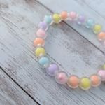 Easter Theme Colorful Stretch Bracelet Photo 3