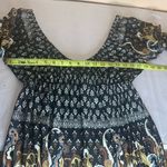 Blush  Multicolor Polyester V-Neck Dress Size Large Photo 6