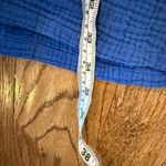 Chico's Chico’s blue gauze seamed front tassel tie sundress size small Photo 7