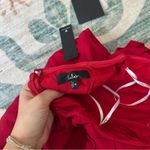 Lulus LULU’S Dramatic Intent Red Strapless Corset Bodycon Mini Dress Photo 6