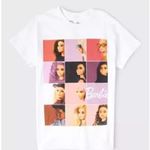 Hybrid Apparel Barbie Square Graphic Tee NWT! Photo 4